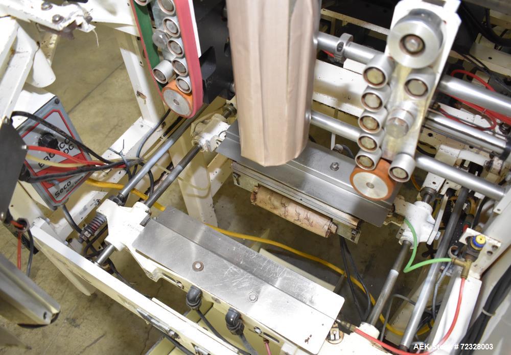 Used Hayssen Vertical Form Fill Seal Bagger with Mateer Auger Filler